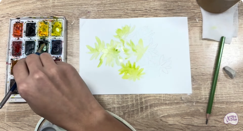 Рисуем Очиток