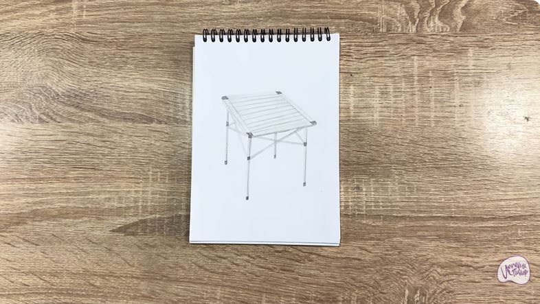 Рисуем Походный стол