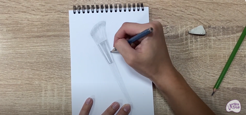 Рисуем Кисть для румян