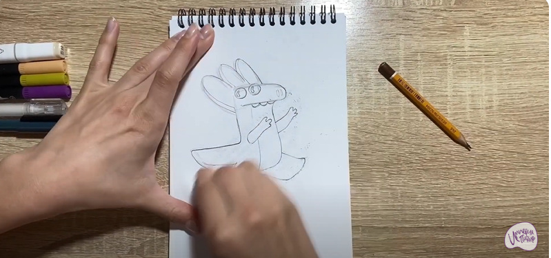 Рисуем Булкозавр из "Ум и Хрум"