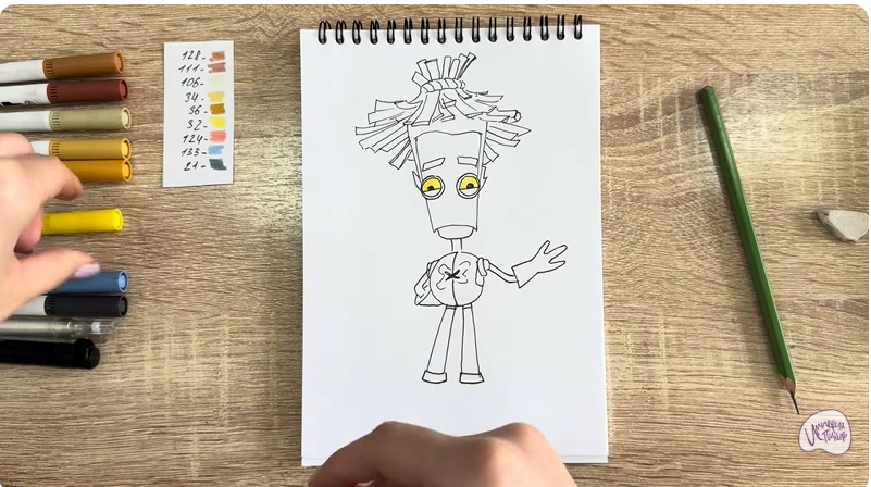 Рисуем Баквит из "Герои Энвелла"