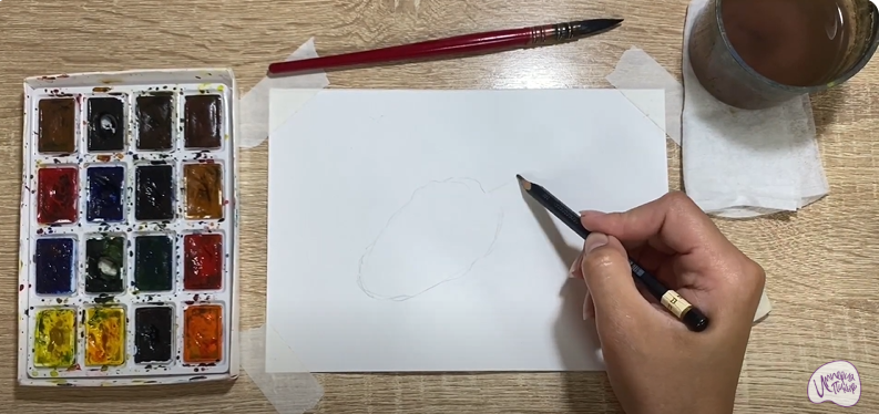 Рисуем Шелковица