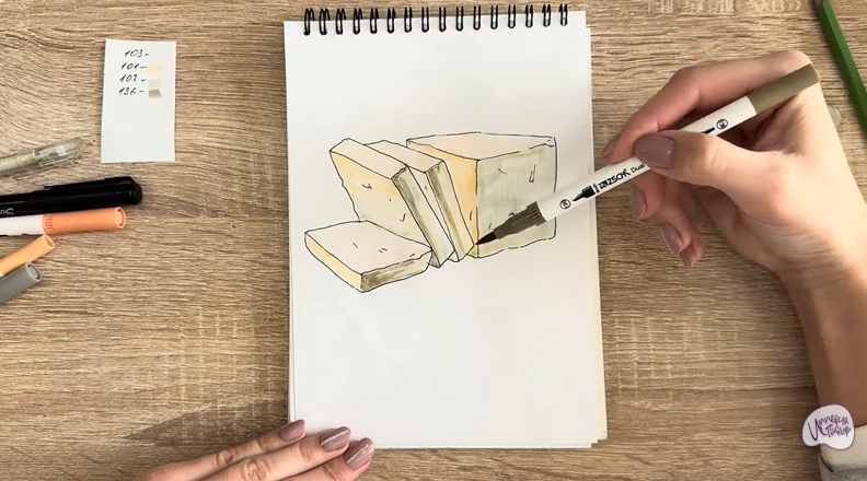 Рисуем Брынза