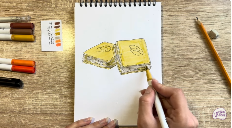 Рисуем Пахлава