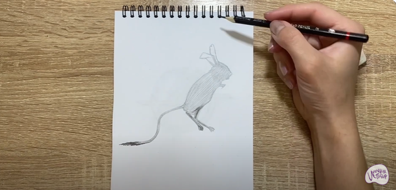 Рисуем Тушканчик