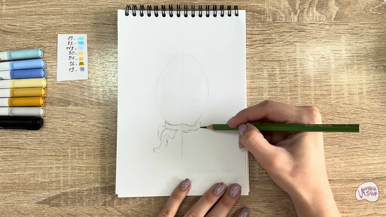 Рисуем Яйцо Фаберже