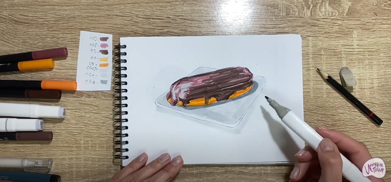 Рисуем Эклер