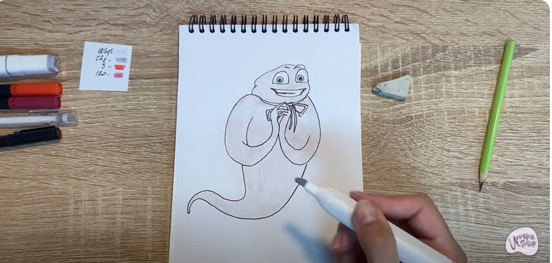 Рисуем Арчи из "Царевны"