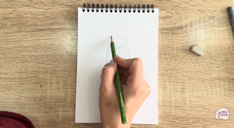 Рисуем Газовый баллон