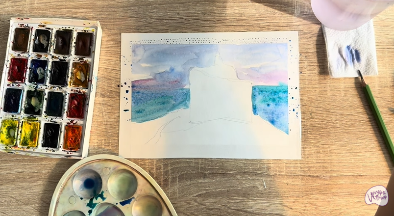 Рисуем Чобан-Кале