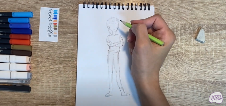 Рисуем Кристина из мультфильма "Финник"