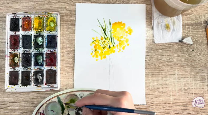 Рисуем Бессмертник