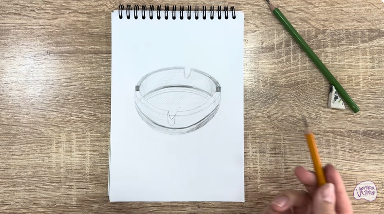 Рисуем Пепельница