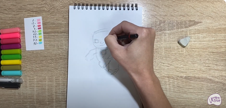 Рисуем Лоти из "Команда Флоры"