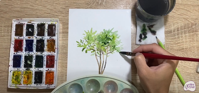 Рисуем Айлант