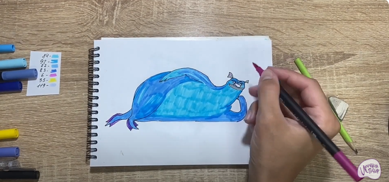 Рисуем Водяной из "Кощей. Начало"