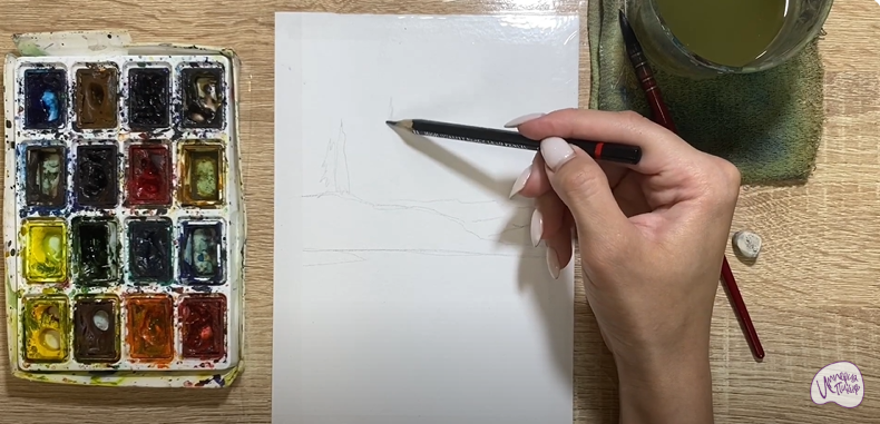 Рисуем Зеркальное отражение
