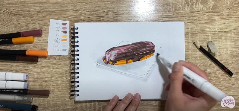 Рисуем Эклер