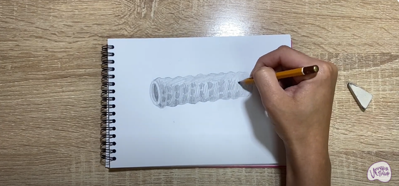 Рисуем Ролик массажный