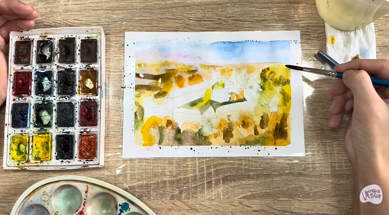 Рисуем Звенигород