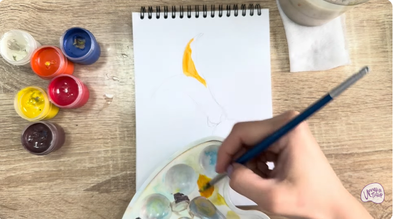 Рисуем Диптерокарпус