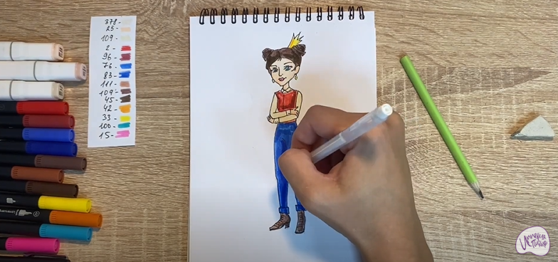 Рисуем Даша из "Царевны"