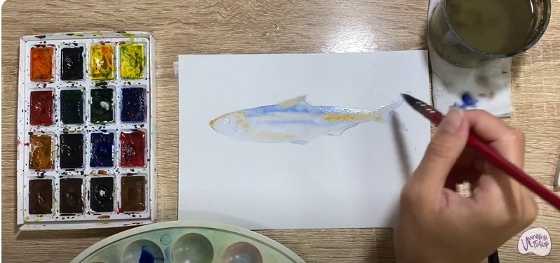 Рисуем Салака