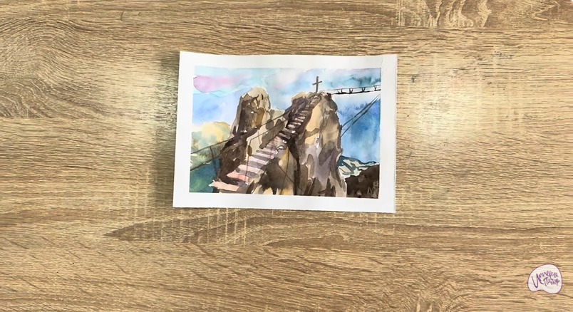 Рисуем Гора Ай-Петри