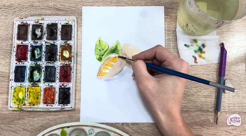 Рисуем Миндаль