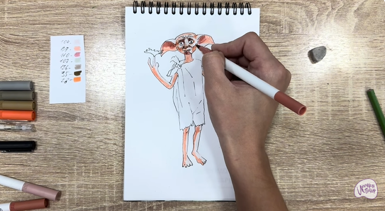 Рисуем Добби