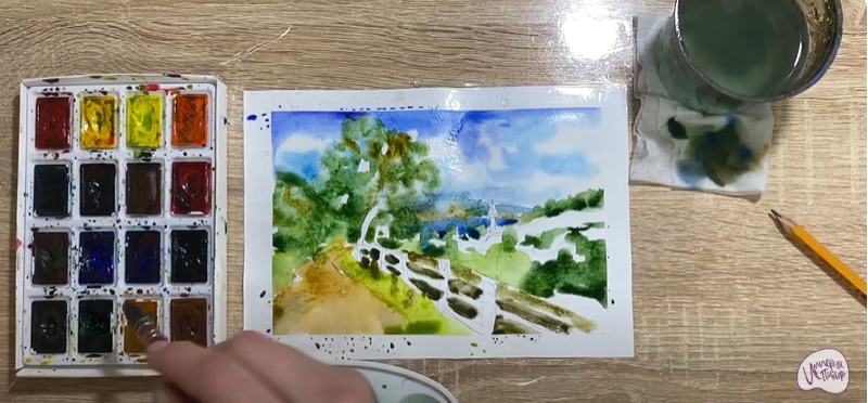 Рисуем Плёс