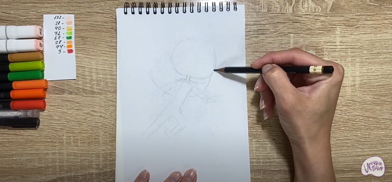Рисуем Лия из "Команда Флоры"