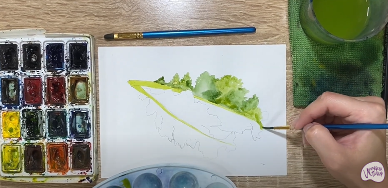 Рисуем Зелень