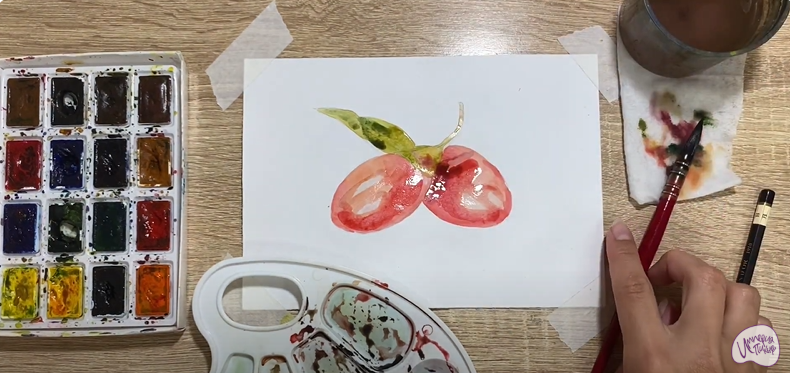 Рисуем Ягоды годжи