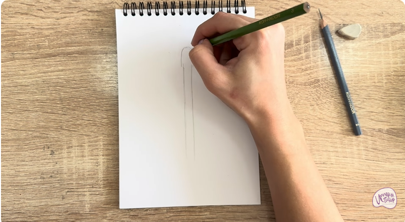 Рисуем Колонка водоразборная