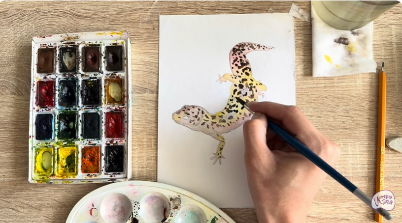 Рисуем Геккон