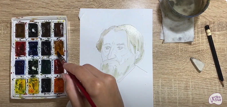 Рисуем Иван Сергеевич Тургенев