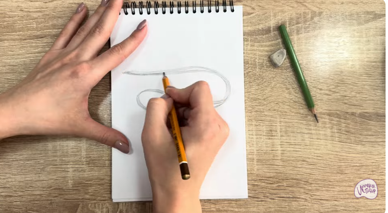 Рисуем Застежка-шнур