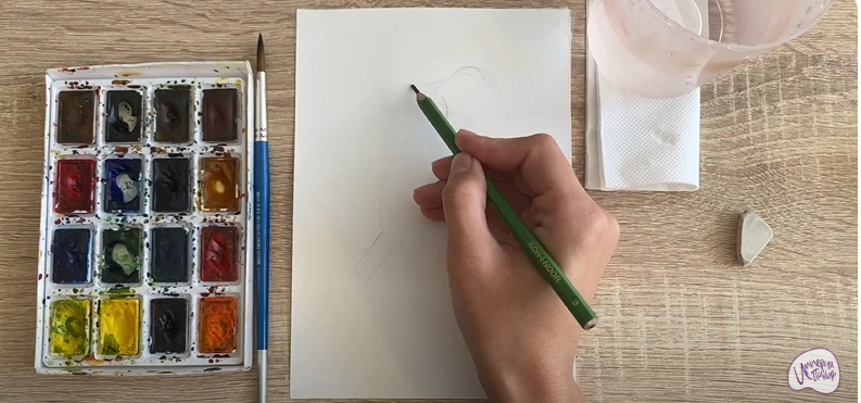 Рисуем Большой чекан