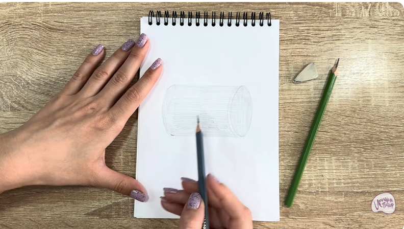 Рисуем Бигуди с липучкой