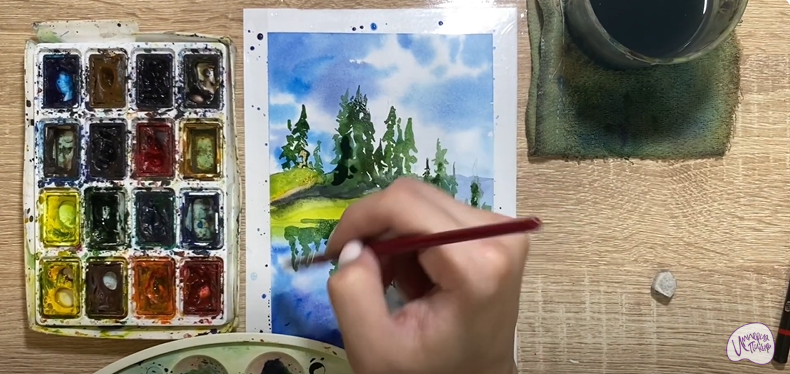Рисуем Зеркальное отражение