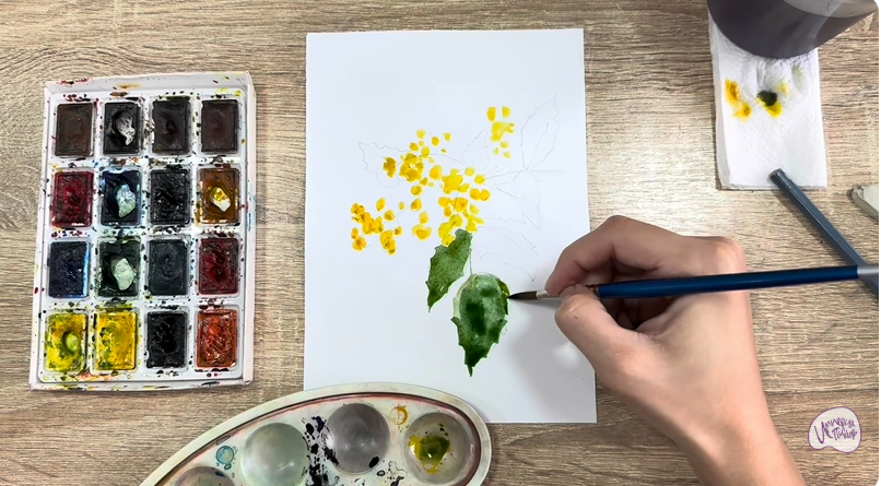 Рисуем Магония