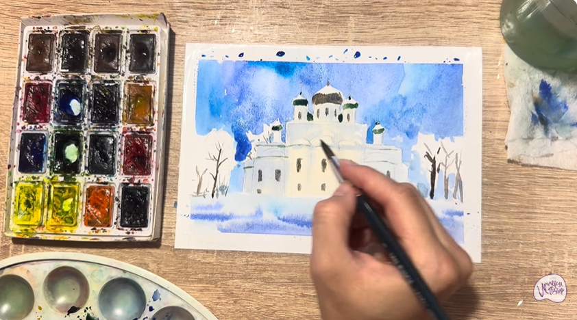 Рисуем Переславль-Залесский