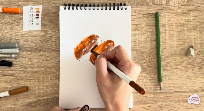 Рисуем Пирожное Картошка