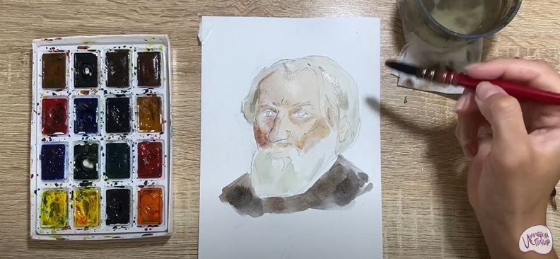 Рисуем Иван Сергеевич Тургенев