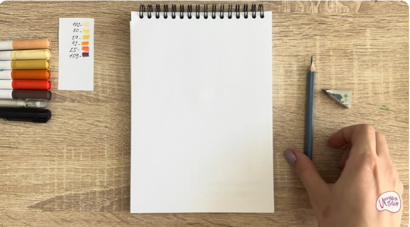 Рисуем Пирожное "Александровская полоска"