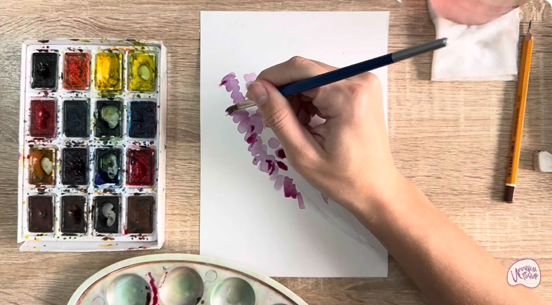 Рисуем Вереск