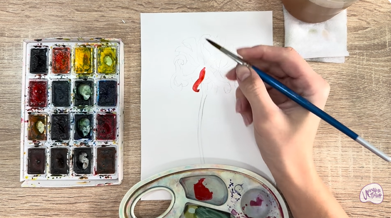 Рисуем Ликорис