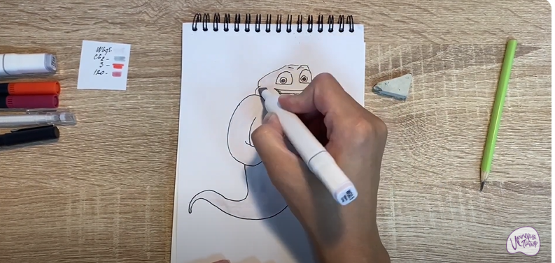 Рисуем Арчи из "Царевны"