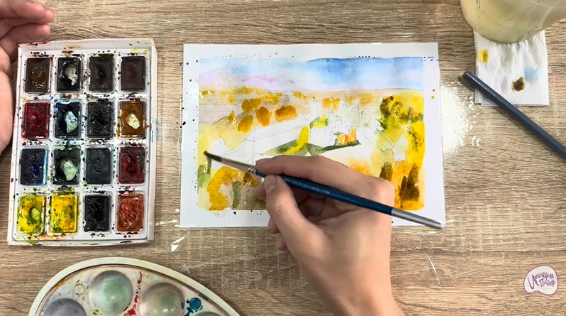 Рисуем Звенигород